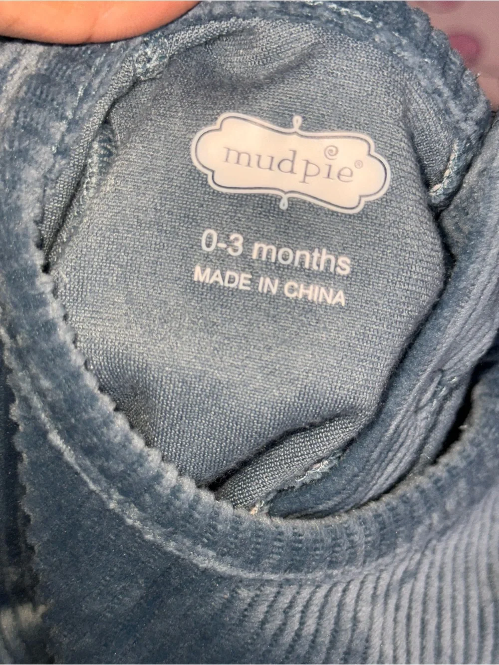 Mud Pie Baby/Toddler Jeans in Dusty Blue Wash